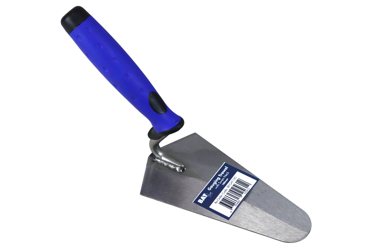 BAT Pro Gauging Trowel with Swan Neck