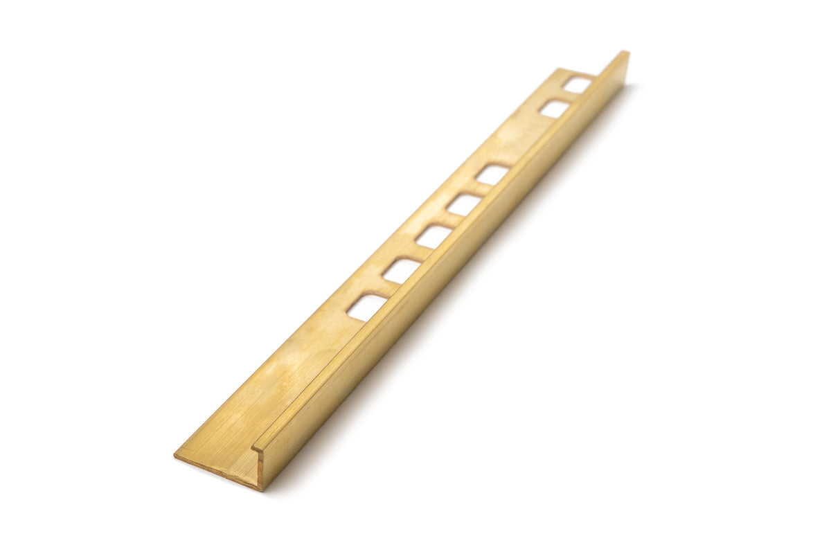 L Shape Brass Trim – 3m Lengths