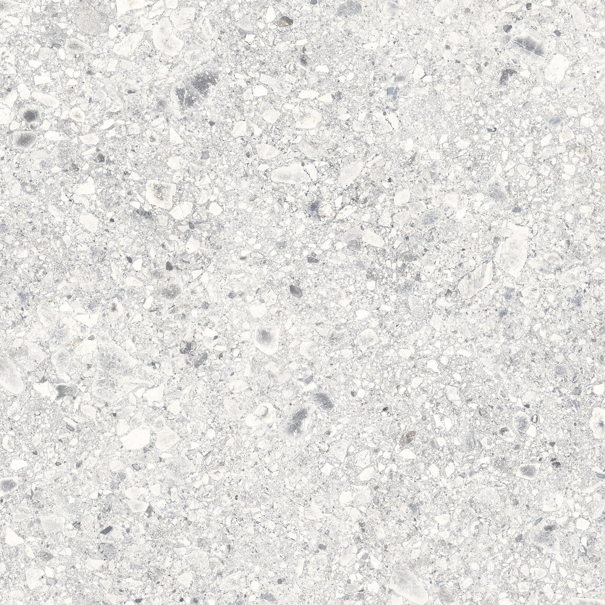 Terrazzo White Porcelain Tile