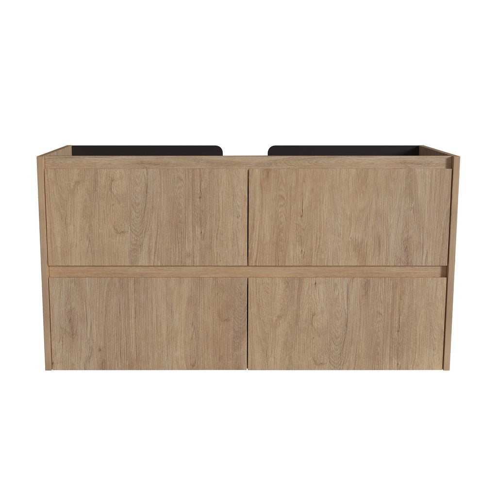 Malaga Antico Oak Wall Hung Vanity