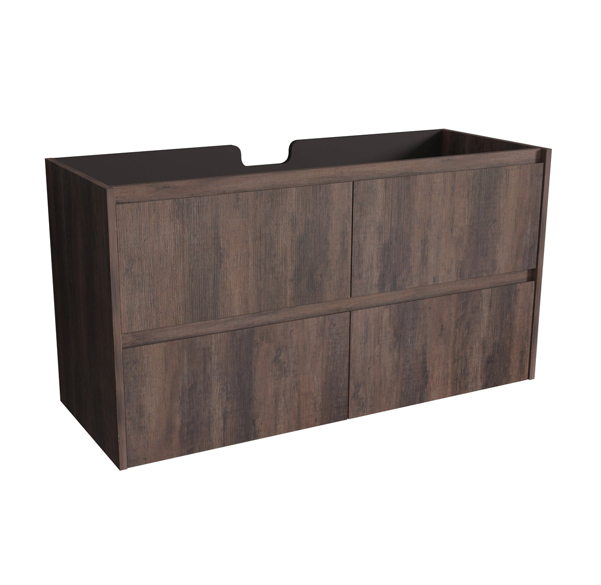 Malaga Dark Oak Wall Hung Vanity