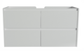 Malaga Matt White Wall Hung Vanity