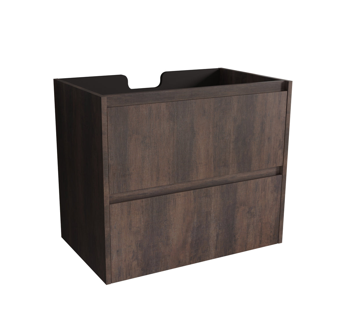 Malaga Dark Oak Wall Hung Vanity