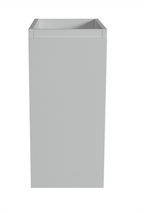 Malaga Matt White Single Door Cabinet 295mm