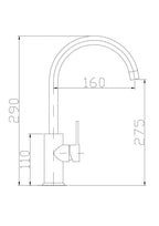 Celine Gooseneck Sink Mixer