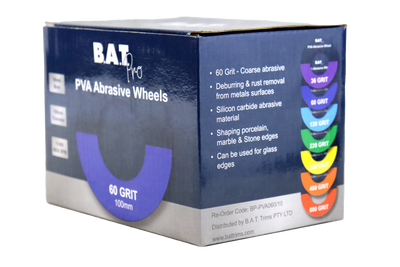 BAT Pro PVA Abrasive Wheels 100 mm – 10 Pack