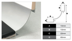 Cove Aluminium Trim – 3m Lengths – product image 4
