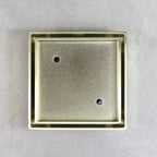 NICLIS Square Tile Insert Floor Drain 115 x 115mm