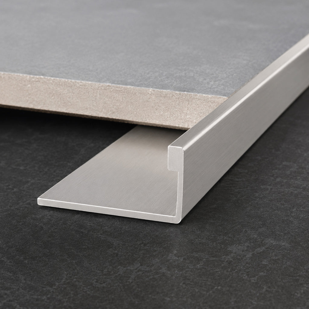L Shape Aluminium Trim – 1m Lengths