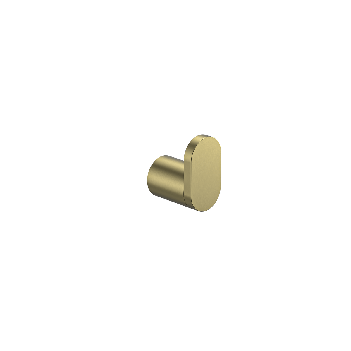 MELA PALCO/RONDO Robe Hook — Brushed Brass (PAL.H.001.BB)