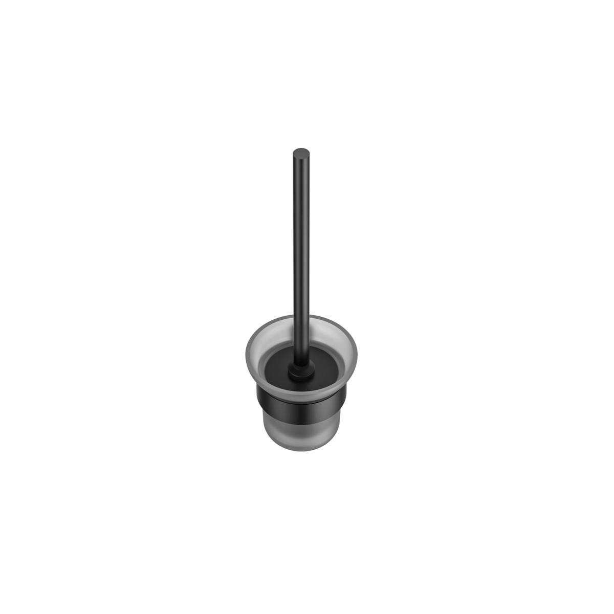 MELA PALCO/RONDO Toilet Brush Holder — Gun Metal (PAL.TBH.001.GM)