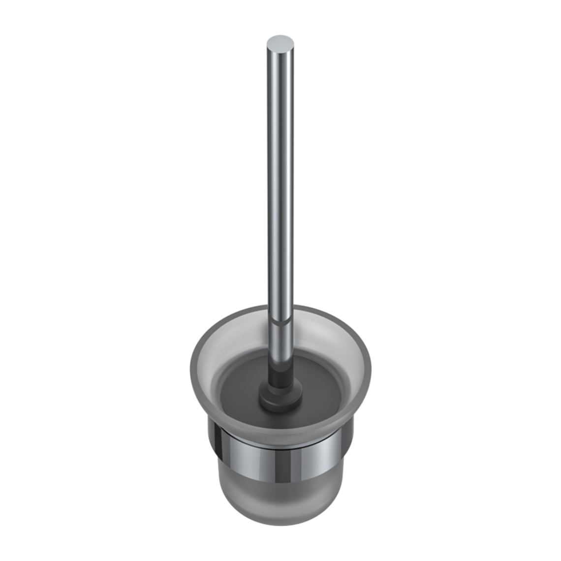 MELA PALCO/RONDO Toilet Brush Holder — Chrome (PAL.TBH.001)