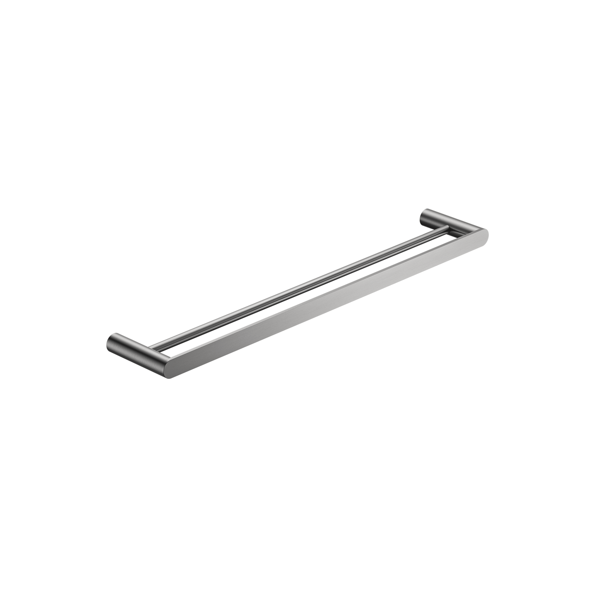 MELA PALCO/RONDO 600 Double Towel Rail — Brushed Nickel (PAL.TR.600D.BN)