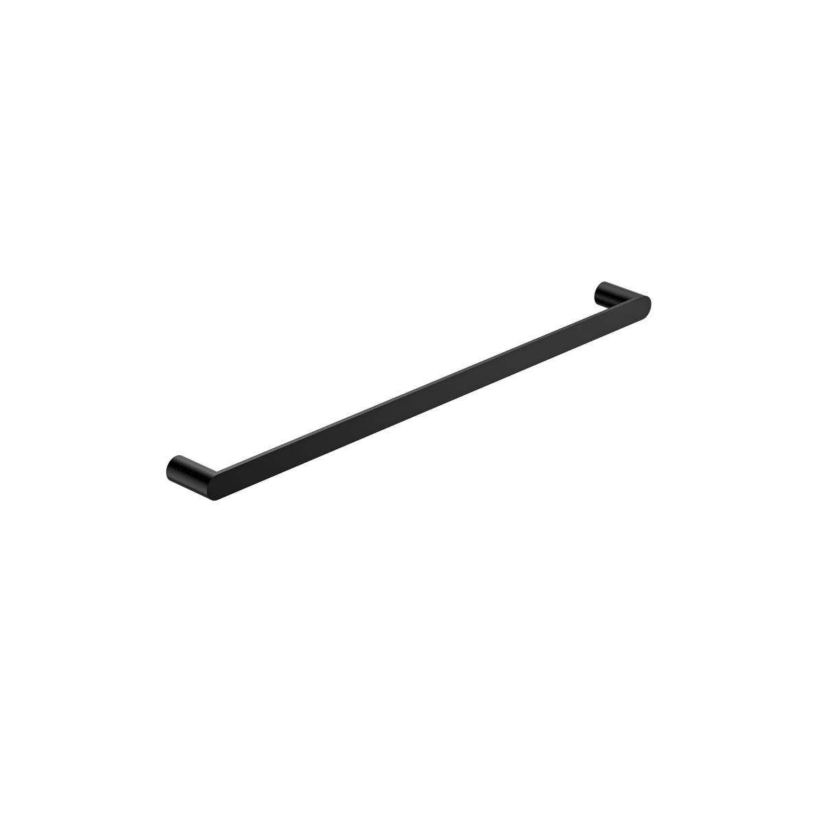 MELA PALCO/RONDO 600 Single Towel Rail — Matt Black (PAL.TR.600S.BK)