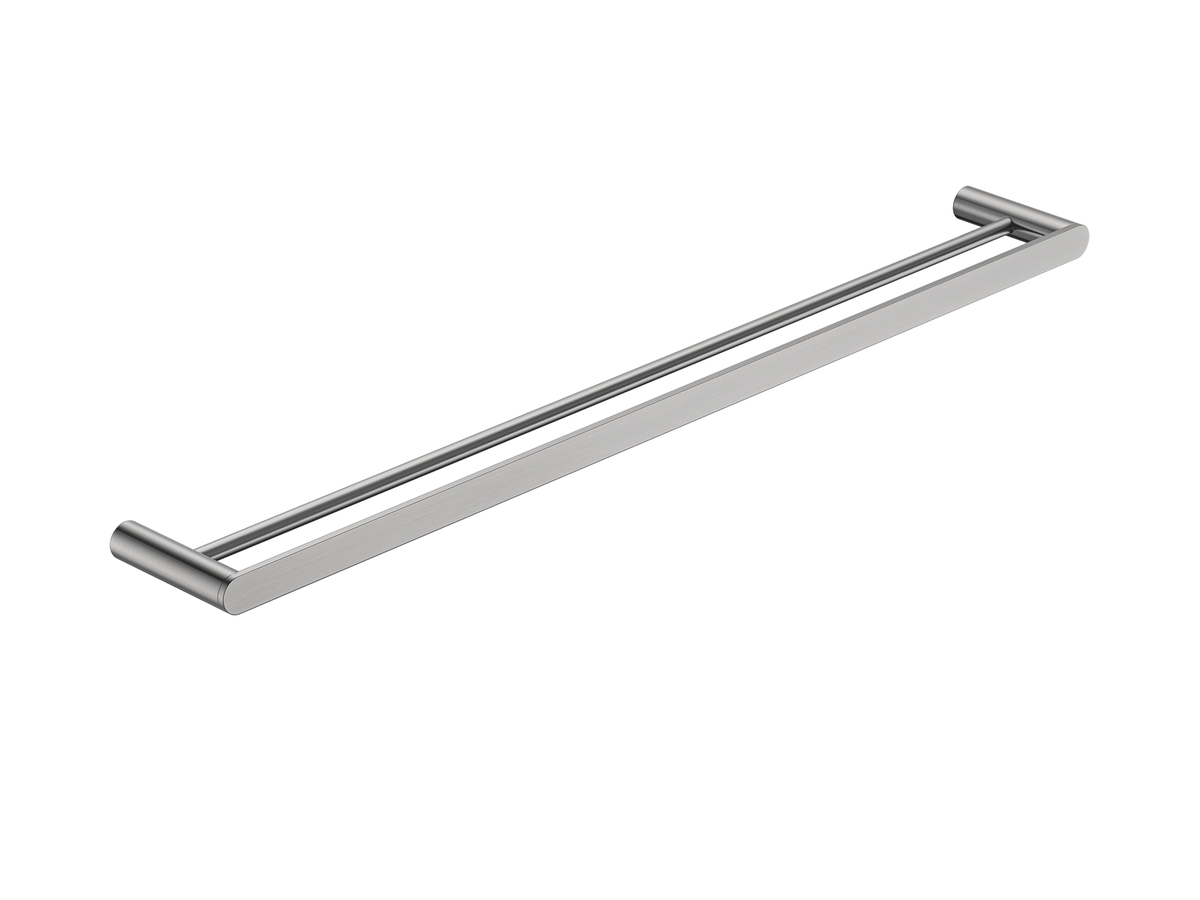 MELA PALCO/RONDO 800 Double Towel Rail — Brushed Nickel (PAL.TR.800D.BN)
