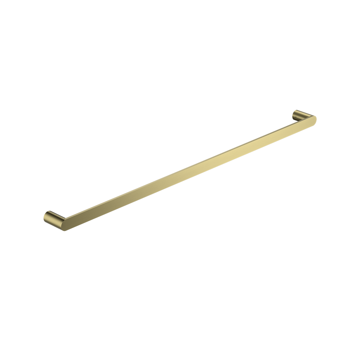 MELA PALCO/RONDO 800 Single Towel Rail — Brushed Brass (PAL.TR.800S.BB)