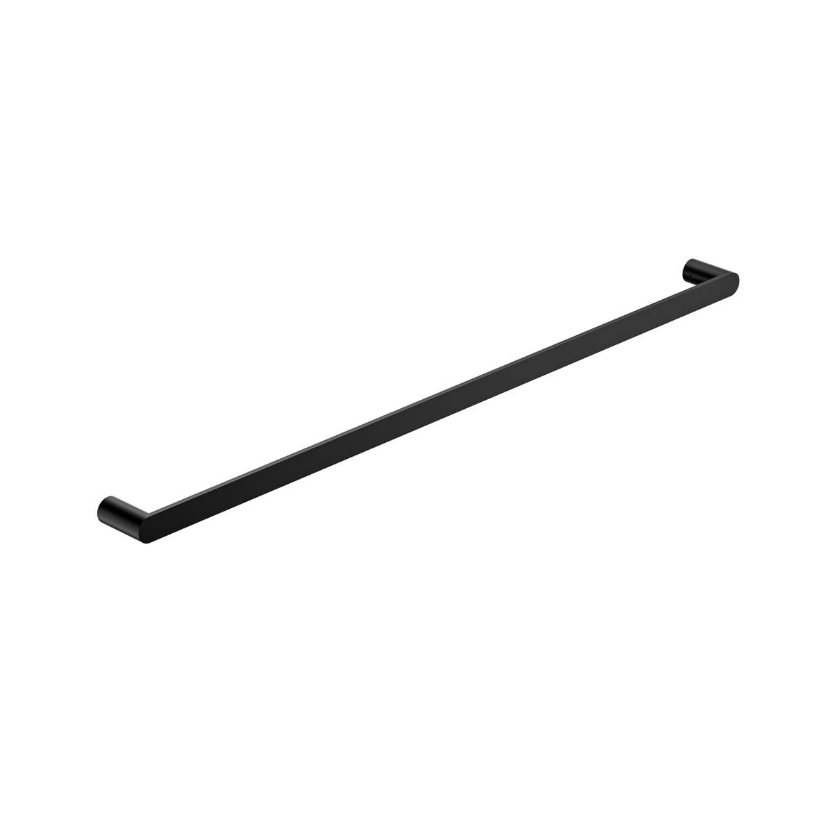 MELA PALCO/RONDO 800 Single Towel Rail — Matt Black (PAL.TR.800S.BK)