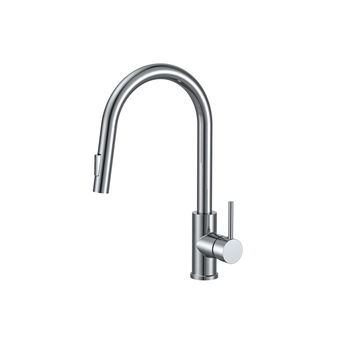 MELA RONDO Pull Out Sink Mixer — Chrome (RON.SM.003)