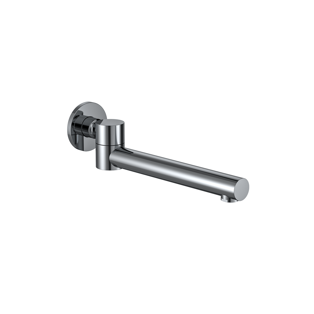 MELA RONDO Swivel Wall Spout — Chrome (RON.WS.002)