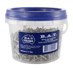 BAT Ring Shank Nails 25mm - Bucket