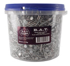BAT Ring Shank Nails 25mm - Bucket