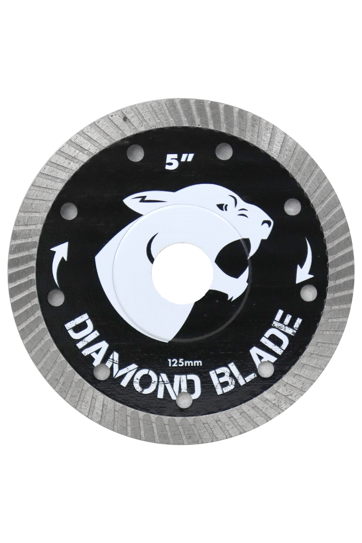 Panther Thin Turbo Rim Diamond Blade 125mm