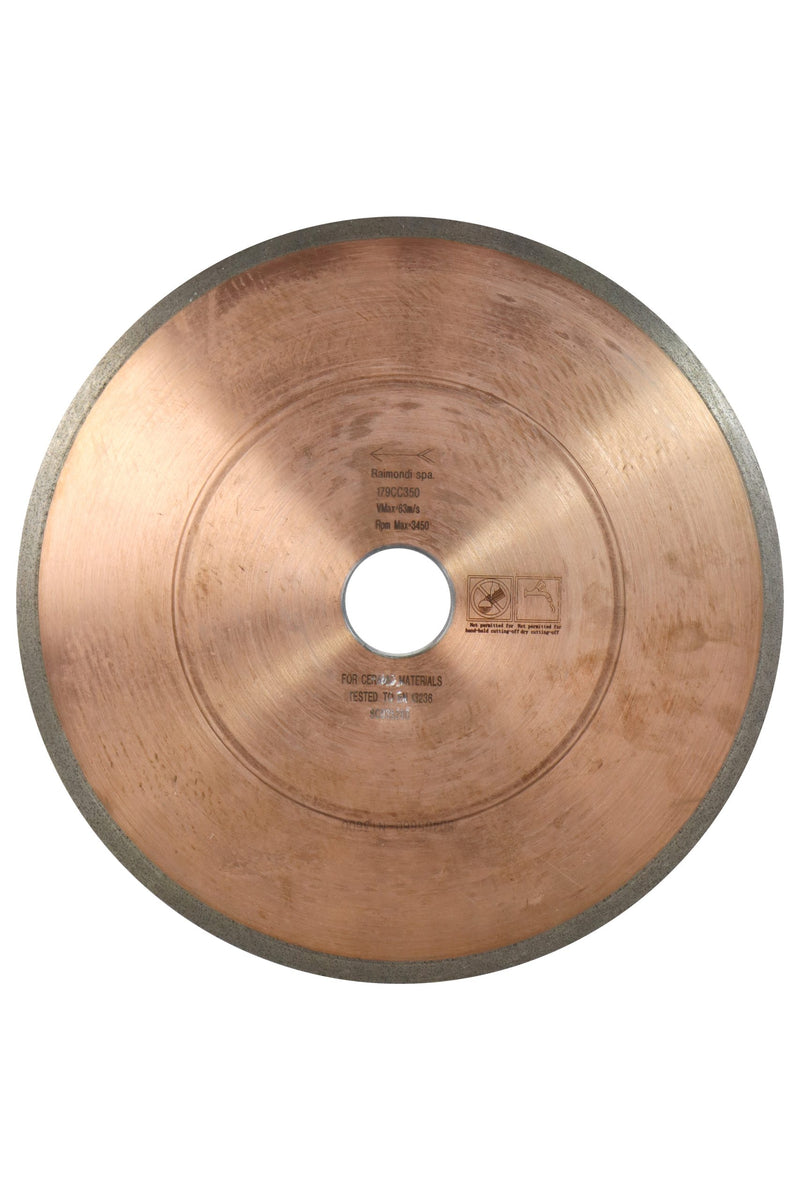 Raimondi Diamond Blade 350mm Continuous Rim - suits Zoe, SMS & SA 80