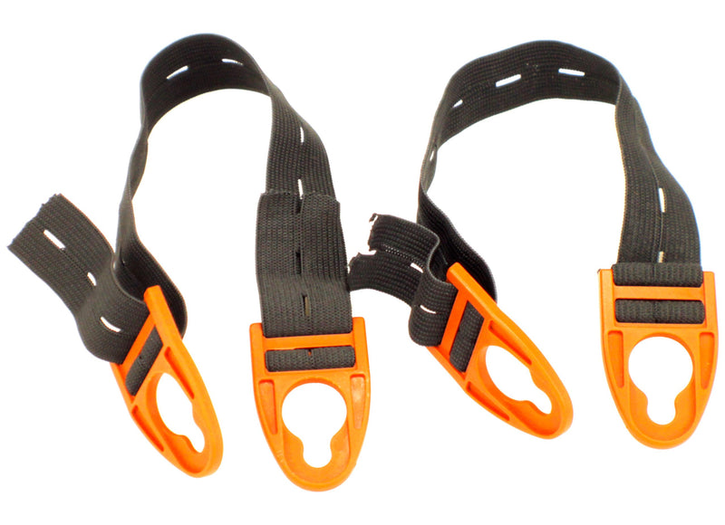 Raimondi Knee Pad Strap - Fabric with Clips (Set of 2) - suits flat faced & flexible pads