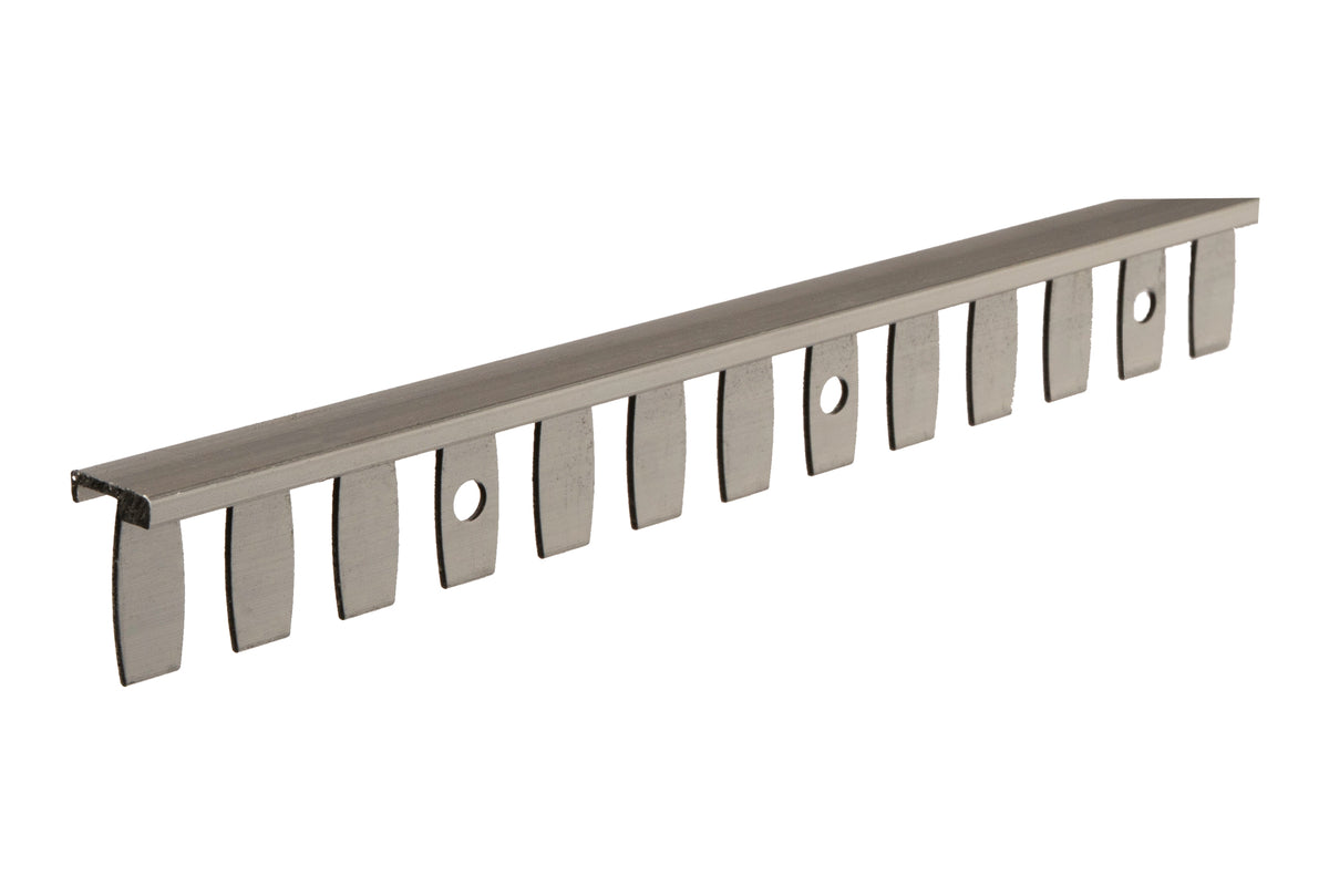 L Shape Notched Aluminium Trim – 3m Lengths – product image 2