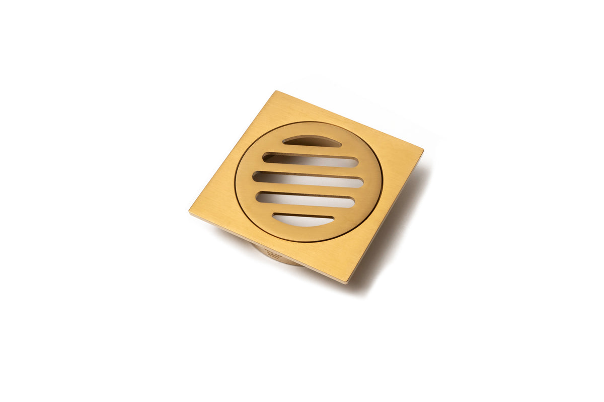 Square Grate Floor Waste – 80mm Outlet – product image 2