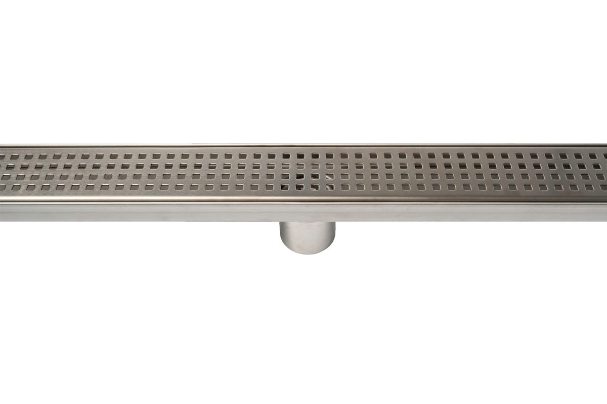 Square Punched Linear Drain – 50mm Outlet – product image 5