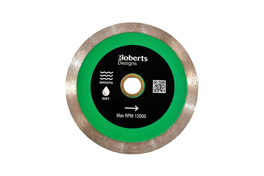 Continuous Rim Diamond Blades – Green
