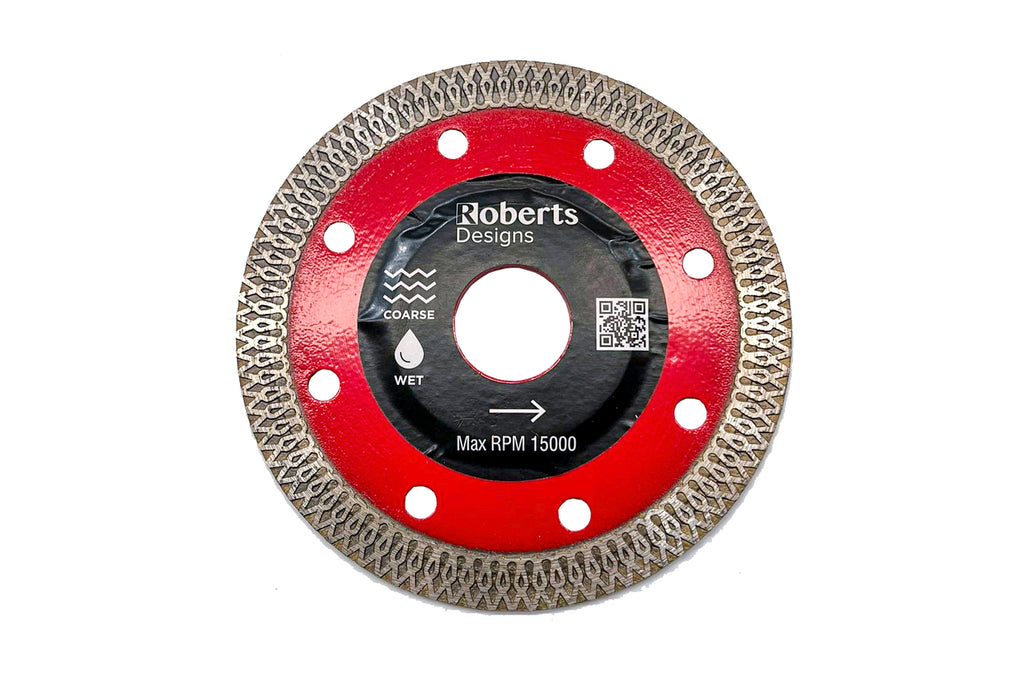 Mesh Rim Diamond Blades – Red