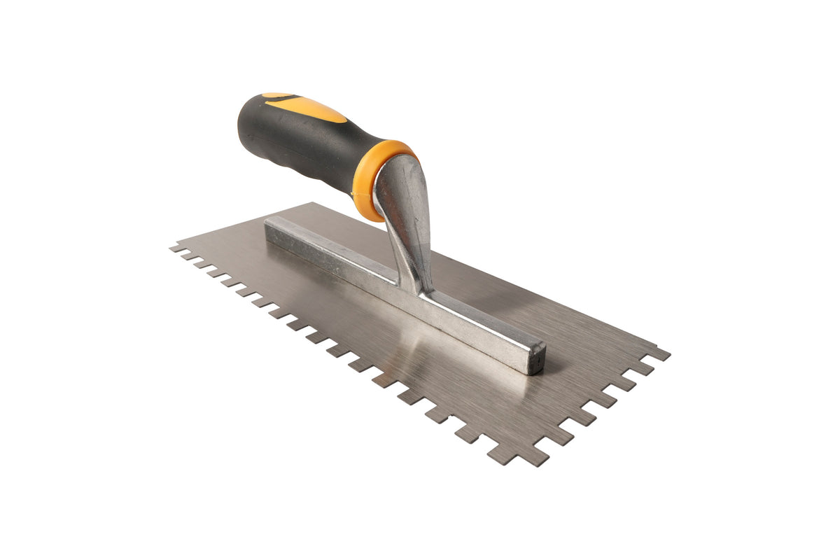 Bright Steel Square Notched Adhesive Trowel – product image 4