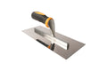 Stainless Steel Flat Maxi Grip Trowel