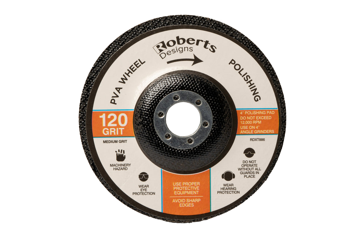 Abrasive PVA Wheels