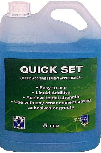 RLA Quick Set Liquid Additive – Cement Accelerator 5 L