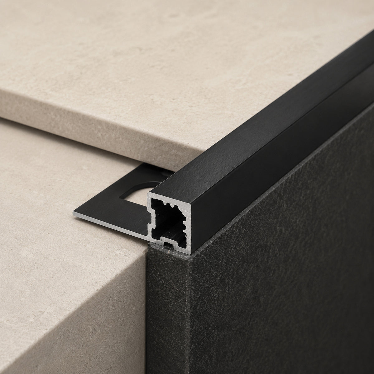 Square Edge Aluminium Trim – 3m Lengths – product image 2