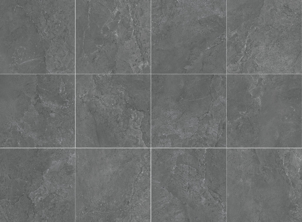 Time Stone Charcoal Porcelain Tile