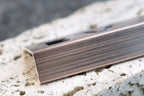 BAT Aluminium Tiling Angle – 3m Lengths (19 Colours) – Antique Brass