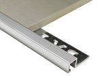 BAT Square Corner Angle – Brass, Chrome & Stainless Steel – Polished Stainless Steel 304 (2.7m)