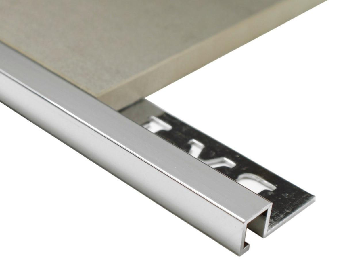 BAT Square Corner Angle – Brass, Chrome & Stainless Steel – Polished Stainless Steel 304 (2.7m)