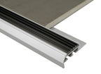 BAT Stairnosing Trim – 3m Lengths (Non-Slip Rubber Insert)