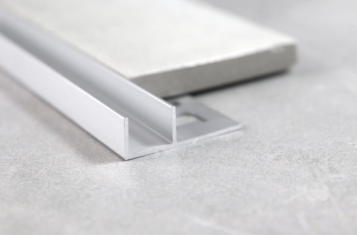 BAT aluminium channel trim (U channel) for tile edges