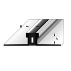 BAT Trims BATEX Expansion Joint profile drawing with dimensions