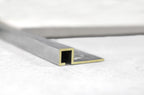 BAT Trims Square Corner Angle chrome plated brass – tile trim photo