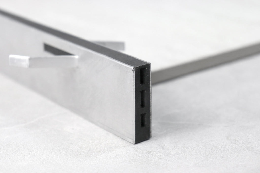 BAT Trims MORTARLOC Expansion Joint Aluminium – tile trim photo
