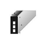 BAT Trims MORTARLOC Expansion Joint profile drawing with dimensions