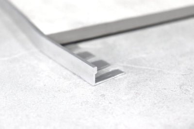 BAT Notched Aluminium Tiling Angle – 3m Lengths (Bendable)