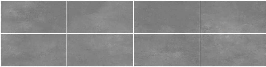Cement Dark Grey 300 x 600 mm tiles, face variations